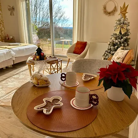 Le Nichoir De La Colline - Parking & Wifi Lägenhet *